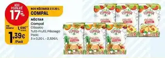 Intermarché Compal - néctar classico promoção