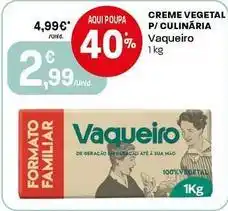 Intermarché Vaqueiro - creme vegetal p/ culinaria promoção