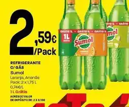 Intermarché Sumol - refrigerante c/gas promoção