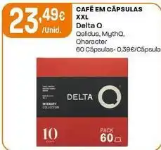 Intermarché Delta q - café em cápsulas xxl promoção