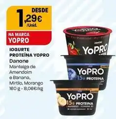 Intermarché Danone - iogurte proteína yopro promoção