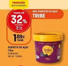 Intermarché Tribe - sorvete de açaí promoção