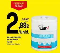 Intermarché Porsi - rolo de papel multiusos promoção