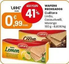 Intermarché Cuétara - wafers recheados limao promoção