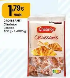 Intermarché Chabrior - croissant promoção