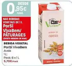 Intermarché Porsi - bebida vegetal vivabem promoção