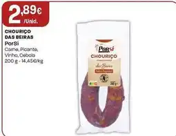 Intermarché Porsi - chourico das bebras promoção