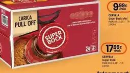 Intermarché Super bock - cerveza mini promoção