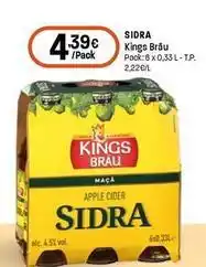 Intermarché Kings brau - sidra promoção