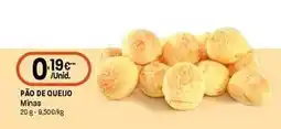 Intermarché Pão de queijo minas promoção