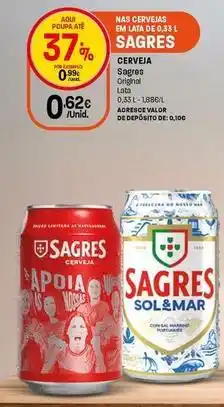 Intermarché Sagres - cerveja promoção
