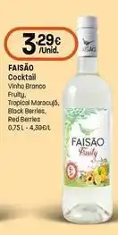Intermarché Faisão - cocktail promoção
