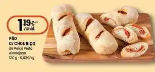 Intermarché Pão c/ chouriço promoção