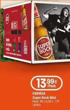 Intermarché Super bock - cerveja mini promoção
