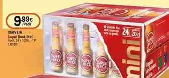 Intermarché Super bock - cerveja promoção