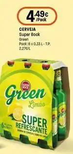 Intermarché Super bock - cerveja green promoção