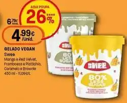 Intermarché Swee - gelado vegan promoção