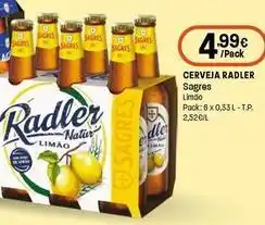 Intermarché Sagres - cerveja radler promoção