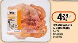Intermarché Porsi - frango aberto p/churrasco promoção