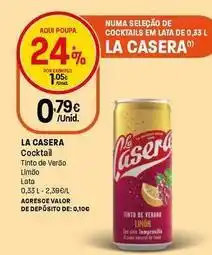 Intermarché La casera - cocktail promoção