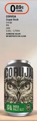 Intermarché Coruja - cerveja super bock promoção