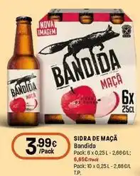 Intermarché Bandida do pomar - sidra de maçã promoção