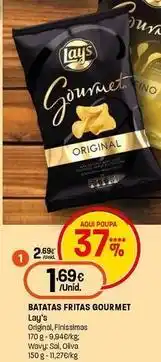 Intermarché Lay's - batatas fritas gourmet promoção