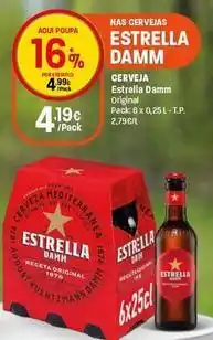 Intermarché Estrella damm - cerveja promoção