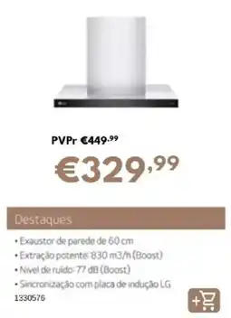 Radio Popular Exaustor de parede lg promoção