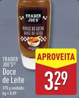 ALDI TRADER JOE'S Doce de Leite promoção