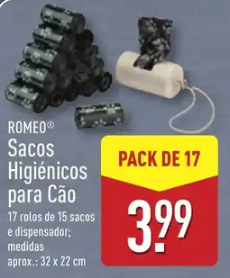 ALDI ROMEO Sacos Higiénicos para Cão promoção