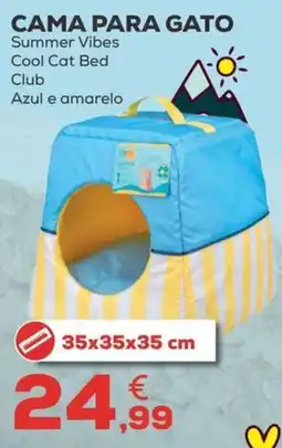 Kiwoko Cama para gato summer vibes promoção