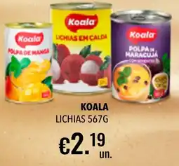 Central Cash koala lichias promoção