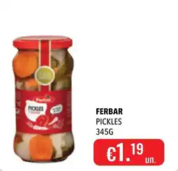 Central Cash Ferbar pickles promoção