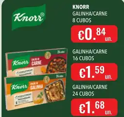 Central Cash Knorr galinha/carne promoção