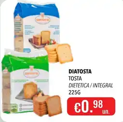 Central Cash diatosta tosta dietetica / integral promoção