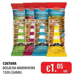 Central Cash Cuetara bolacha marinheira promoção