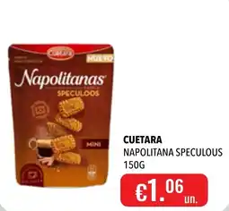 Central Cash Cuetara napolitana speculuous promoção
