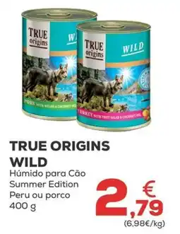 Kiwoko true origins wild húmido para cão summer edition promoção