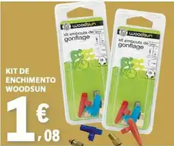E.Leclerc Kit de enchimento woodsun promoção