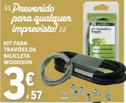 E.Leclerc kit para travões de bicicleta woodsun promoção