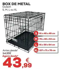 Kiwoko Box de metal outech promoção