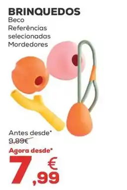 Kiwoko brinquedos beco mordedores promoção