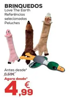 Kiwoko Brinquedos love the earth peluches promoção