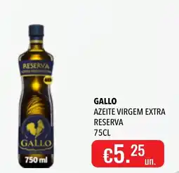 Central Cash Gallo azeite virgem extra reserva promoção