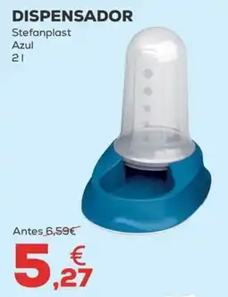 Kiwoko dispensador stefanplast azul promoção
