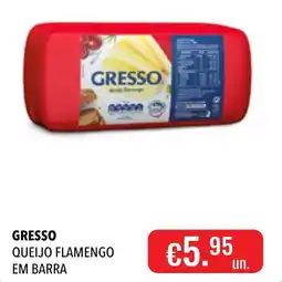 Central Cash Gresso queijo flamengo em barra promoção