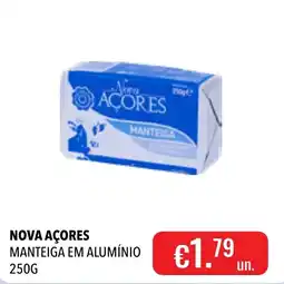 Central Cash Nova Açores manteiga em alumínio promoção