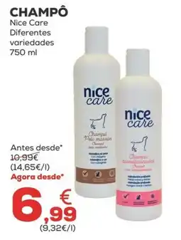 Kiwoko Champô nice care diferentes variedades promoção