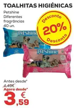 Kiwoko toalhitas higiénicas petshine promoção